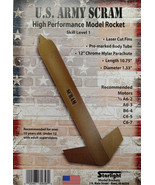 Starlight Rockets US Army Scram Ramjet Skill level 1 Model Rocket Kit - £19.46 GBP