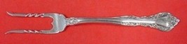 Alencon Lace by Gorham Sterling Silver Baked Potato Fork 7 1/2&quot; Custom - £78.36 GBP