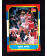1986 Fleer #80 Norm Nixon Clippers NM-MT - $7.16