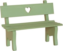 Ifundom Miniature Wooden Bench Mini Wooden Bench Outdoor Wood Bench Mini... - £30.22 GBP