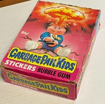 1985 Garbage Pail Kids Original 1st Series Gpk OS1 Wax Pack Empty Card Box Only - £281.32 GBP