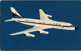 Delta&#39;s modern jet fleet ..Convair 880 Jetliner  Vintage Postcard (D9) - £4.36 GBP