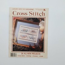 Leisure Arts The Magazine Cross Stitch October 1990 Volume 4 Number 6  - $3.96
