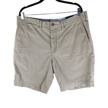 Polo by Ralph Lauren Mens Shorts Stretch Classic Fit Cotton Twill Beige 38 - $14.49
