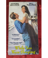 While You Were Sleeping (VHS, 1995) - $4.93