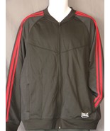 Men&#39;s Everlast Jacket Size Large XL Black Boxing Full Zip NEW Gym Traini... - £21.77 GBP