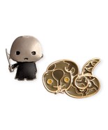 Harry Potter Enamel Pins: Chibi Voldemort and Nagini - $54.57 CAD