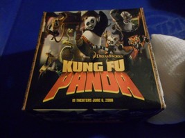 Kung Fu Panda leather strap watch wristwatch/NEW IN BOX NEVER USED 2008 ... - $21.38