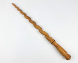 Hand Turned Spalted Beech Wood Magic Wand 14.5&quot; Harry Potter Magician  - £17.10 GBP