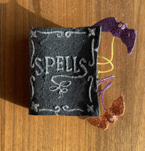 Pier 1 Imports Halloween Ornament Spell Book Ornament - £39.33 GBP
