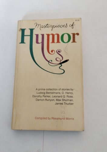 Masterpieces of Humor by Rosamund Morris 1966 Vintage paperback Hart pub... - $11.30