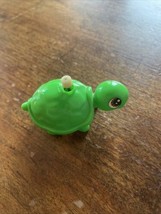 Vintage 1977 Tomy Wind Up Green Turtle Toy Not Working, Looks Good - $6.92