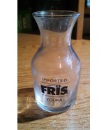 Imported FRÏS Vodka Tall Bud Vase Shot Glass 4&quot; tall 2&quot; dia. at bottom U... - $6.84 CAD