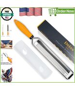 PRO Heavy Duty Lemon Zester &amp; Stainless Steel Grater for Kitchen Essentials - $29.22 CAD