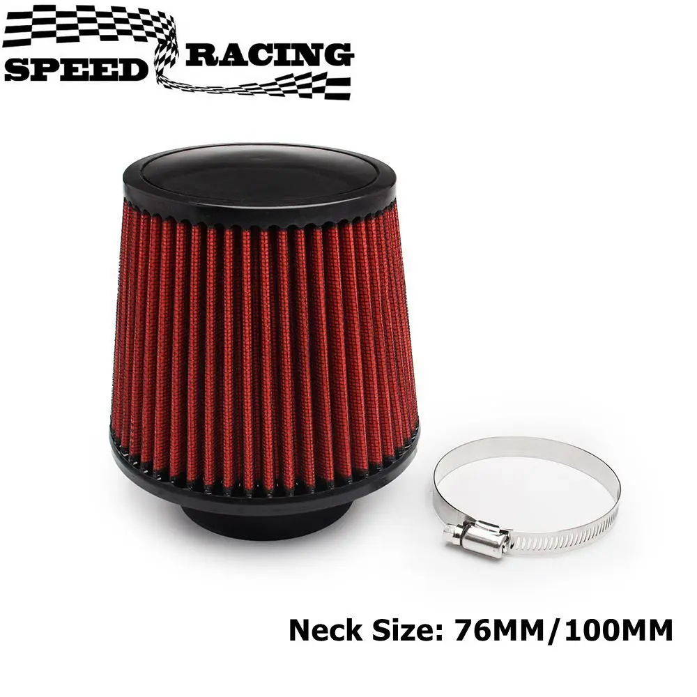 Universal Car Air Filter Modification High Flow Inlet Car Cold Air Intake Air - £12.91 GBP+