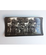 old  antique  Stereoscopic photo Market Strassburg Germany   (Canada) - £18.00 GBP
