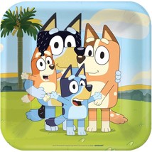 Bluey and Friends Lunch Plates Birthday Party Supplies 8 Per Package New - $5.95