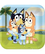 Bluey and Friends Lunch Plates Birthday Party Supplies 8 Per Package New - $5.95