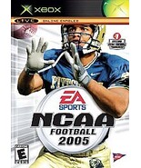 NCAA Football 2005 (Microsoft Xbox, 2004) original box with manual - $6.92