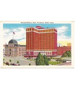 Vintage SHERATON-BILTMORE HOTEL, PROVIDENCE RHODE ISLAND Linen Postcard ... - $136.09 MXN