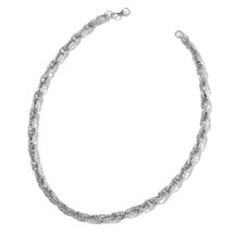 Stainless Steel Singapore Necklace (24 in)   NEW   #JN1067 - £15.75 GBP