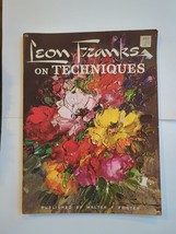 Leon Franks On Techniques Vintage Paperback Walter Foster Art Instruction Book - £9.75 GBP