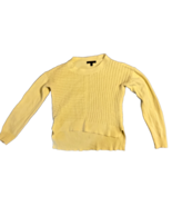 Banana Republic Womens Yellow Waffle Weave Sweater Size Small - $5.99