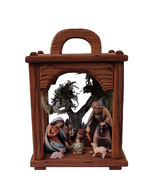 Christmas Nativity Scene Wooden Lantern, Church supplies, Religious gifts - $422.85 CAD