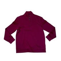 Tasso Elba Burgundy 3/4 zip pullover sweater sz M NWOTs - £21.65 GBP