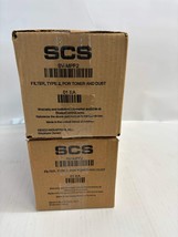 2 New Genuine SCS 497AJN Electronic Vacuum Filter Toner and Dust set SV-... - $70.00