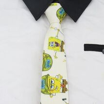 Necktie Cartoon Neck Tie | White | One Size for Men - $18.37 MXN