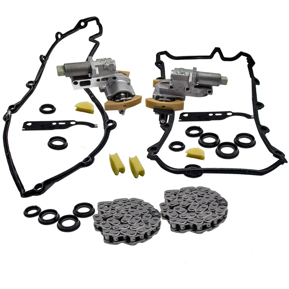 Left+Right Timing Chain Tensioner Camshaft Adjuster Kit For  for VW V8 4.2L  058 - £156.63 GBP