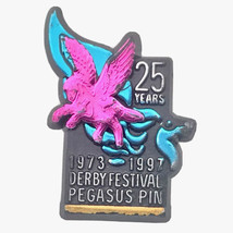 Pegasus Pin Kentucky Derby Festival 1997 25 Years Anniversary - £8.23 GBP