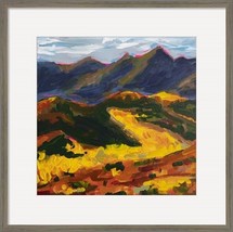 Telluride Colorado Grey Contemporary Framed Fine Art Print by Mozzafiato Art - £254.99 GBP