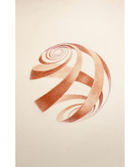 Dibujo geomémetrico a pastel.Cuadro deforma geométrica. Pintura forma ge... - $4,352.57 MXN