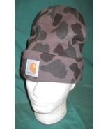 Vintage CARHARTT Camouflage Camo Beanie Toque One size  - $30.00