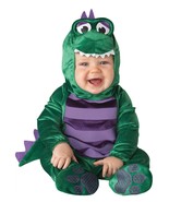 Cute Dinky Dino Incharacter Halloween Baby Costume 6-12 mos Fantasia Bebe - £22.76 GBP