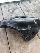 Fits Tanfoglio Force 99 Carry USA Leather 3-Slot Belt Holster Thumb Break #1092 image 3