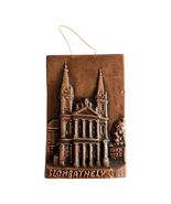 Vintage Szombathely Hungary Architectural Wall Plaque Relief Souvenir Decor - $21.60