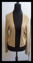 T/S Twine and String XL Ladies Tan Sweater Cardigan - €8,67 EUR