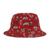 Ohio State Spirit Bucket Hat, Reversible Summer Hat, Trendy Streetwear, ... - $19.99