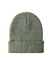 CS107 HAAKWEAR Traditional Silent Cuffed Beanie, Forest Green - $19.00