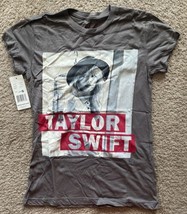 NEW Taylor Swift 2012 Official Red Grey Tee T-shirt Youth Size Small - $30.00