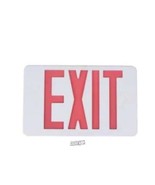 CE14-Watt Equivalent Integrated LED White Exit Sign with Ni-Cad 4.8-Volt... - $26.02 CAD