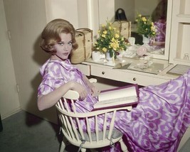 Jane Fonda relaxes in her dressing room early 1960&#39;s pose4x6 inch photo - $6.99