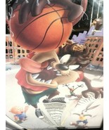Vintage Looney Tunes Space Jam Basketball Taz Jordan Dunk Mirror Display... - £54.16 GBP