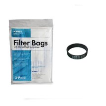 Kirby Vacuum Bags Micron Magic Technology Filtration 2 Pack Plus 1 Belt - £11.79 GBP