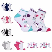 2024 Surprizeshop 3 Paar Damen Golf Socken. Pink, Marineblau, Schwarz, Bunt - $6.64+