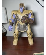 2019 Marvel Avengers Endgame Power Punch Thanos W Sound 14&quot; Action Figur... - $13.12