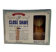 Traders Joes Close Shave Kit Shave Soap Shave Balm Shave Brush Box Damage - $17.94 CAD